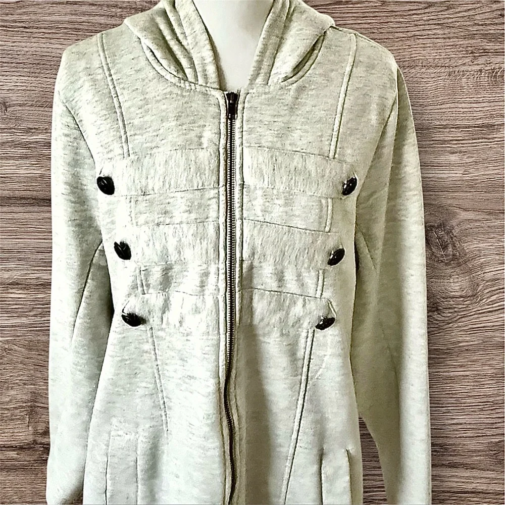 EUC! TORRID SOFT CREAM JACKET - Picture 3 of 8